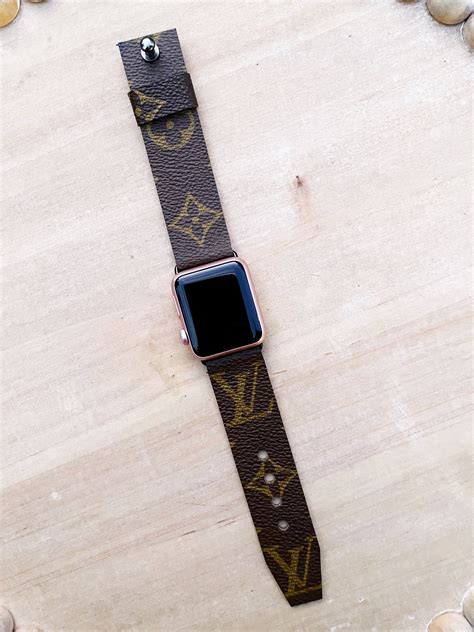 bracelet lv apple watch|repurposed lv apple watch band.